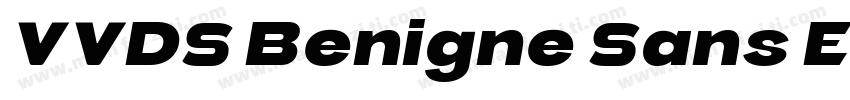 VVDS Benigne Sans ExtraLight字体转换
